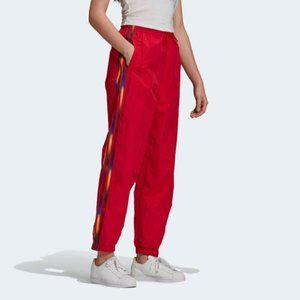 Adidas GJ7718  Adicolor Track Pants Scarlet Red